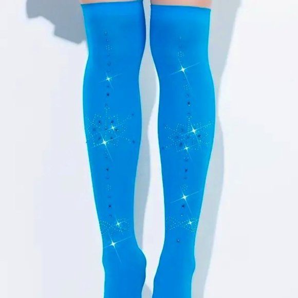 Accessories - Women's Fashion Rhinestone Thigh High Socks "NEW"
